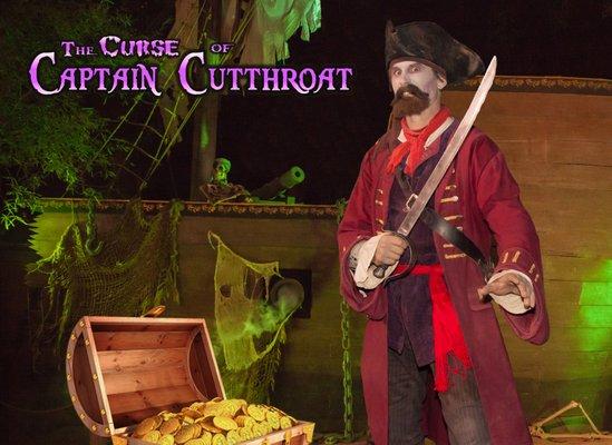 Don't miss the Pistoleros' famous "Curse of Captain Cutthroat".  October 2020.