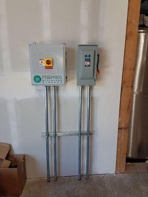 Brewery disconnect switches.