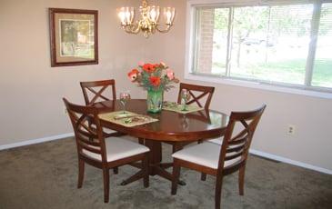 Fabulous dining areas.