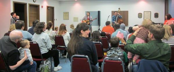 Family concert at Lisle Library