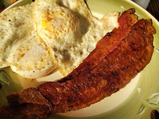 Eggs and bacon