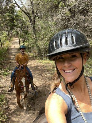 Selfie in the woods!