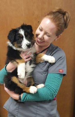 Puppy Snuggles with Jen