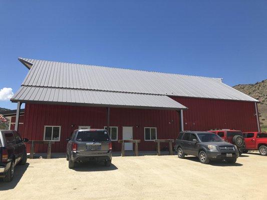 Cute red barn