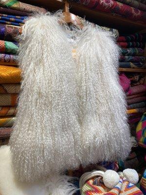 A Mongolian Sheep Vest