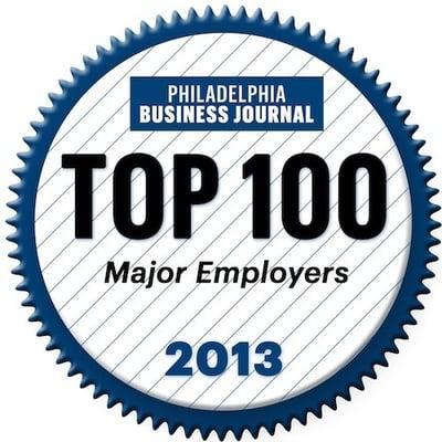 Top 100 employer 2013