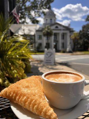 Haus-made Cheese pastelito and Cortadito!