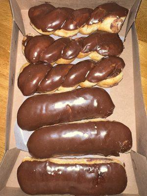 Half Dozen of Chocolate Glazed Bars & Twist