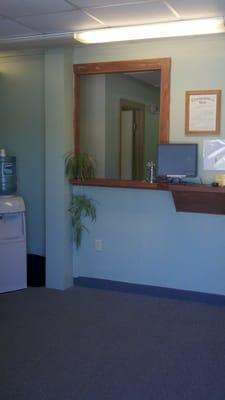 Here is our newly renovated front office