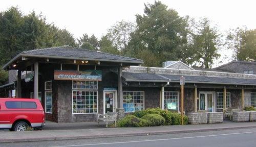 Cleanline Surf Shop in Cannon Beach, Oregon.