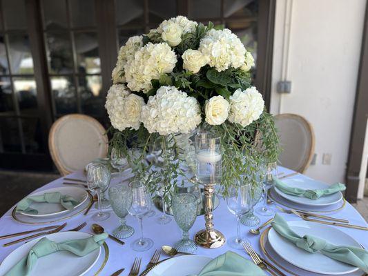 Wedding Reception Floral Decoration