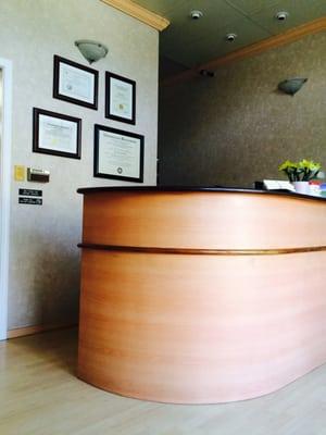 Front desk