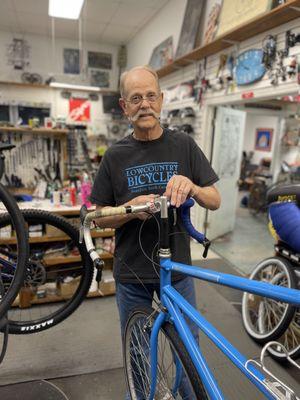 Lowcountry Bicycles takes care of basic tune-ups, complete overhauls and custom builds. Wheel-truing a specialty for the discerning cyclist.