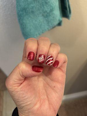 Christmas nails!