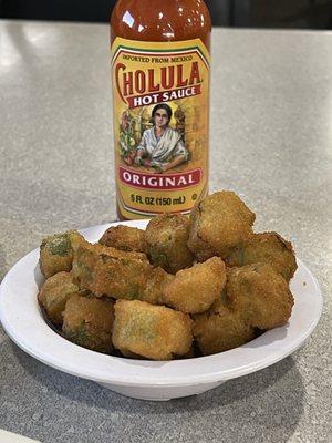 Fried okra!