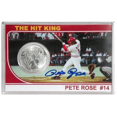 GMRgold is home of the Pete Rose Commemorative Coin minted in partnership with Hit King Baseball Academy.