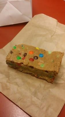 M&M blondie