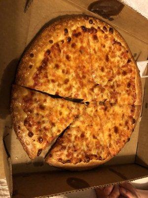 Kids cheese pizza