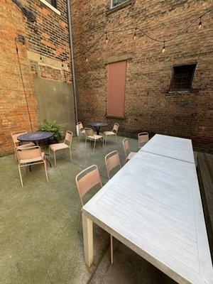 Outdoor area (back patio)