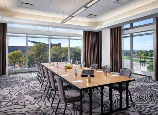 Ballpark views from our 2nd floor meeting room