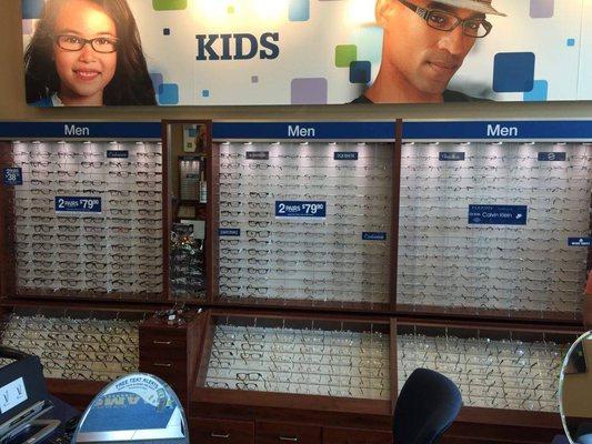 Kids' eyeglasses in Carolina Vision Associates