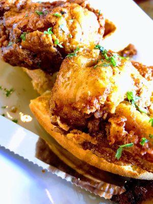 Classic Chicken & Waffles.