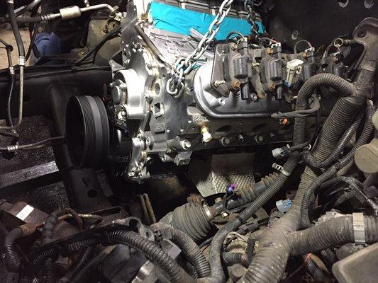 Escalade engine replacement