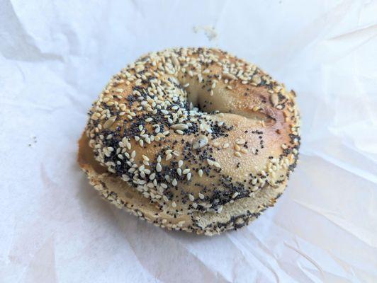 Seeded bagel