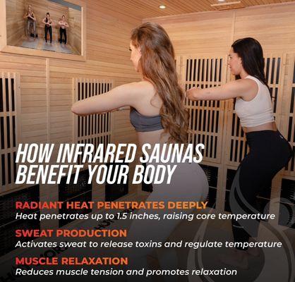 Benefits of Infrared saunas... So much more than weight loss!