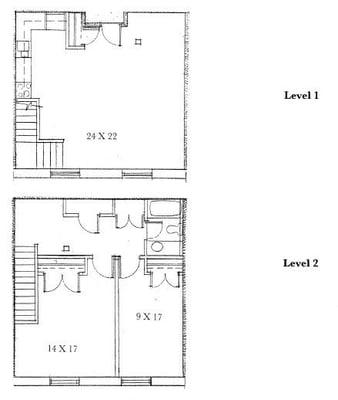 2 Bedroom Floor Plan