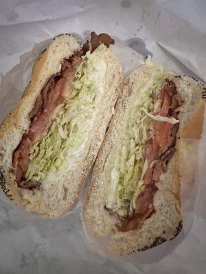 Bacon Lettuce Tomato with mayo