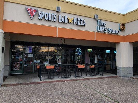 VJ Sports Bar, next to UPS & CVS