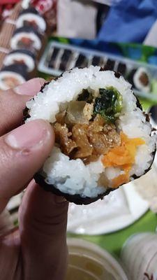 Kimbap from Trader Joe's