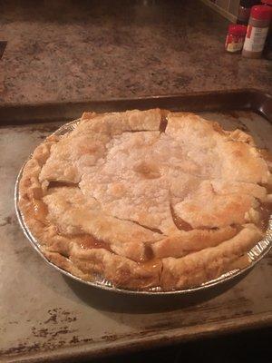 Peach pie