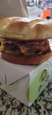 Double bacon cheeseburger