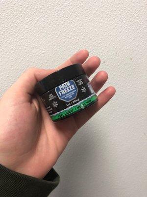 Pain freeze CBD 50mg