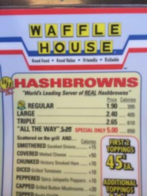 Waffle house!!!