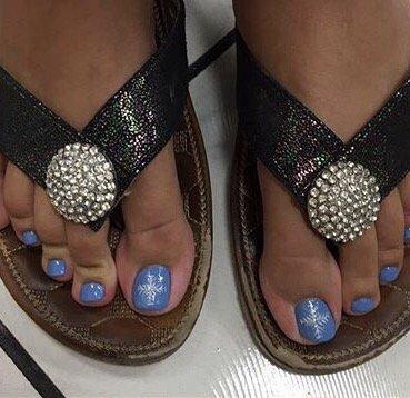 My pedicure done by Kay!