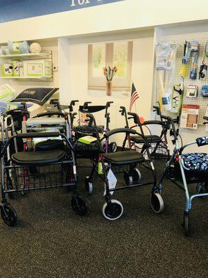 Tons of Walkers, Rollators, & more!