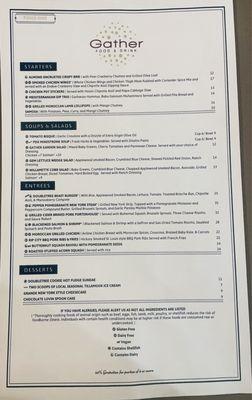 Menu - 1/28/24