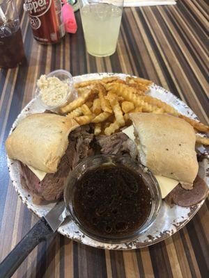 Prime Rib sandwich