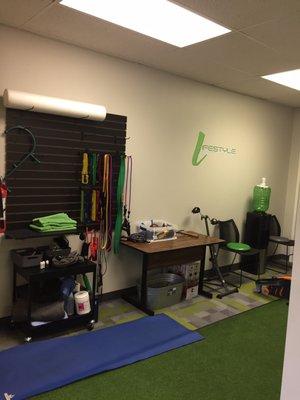 More fitness and chiropractic equipment