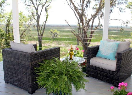 Every room has gorgeous marsh and river views!