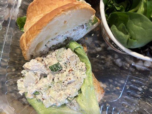 CROISSANT Chicken Salad Sandwich