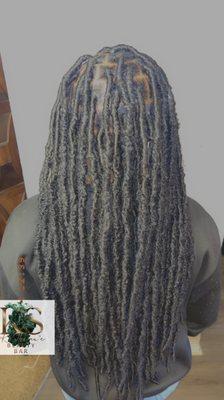 Medium soft locs