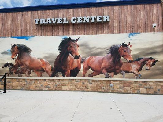 I filled up but I came for the mural