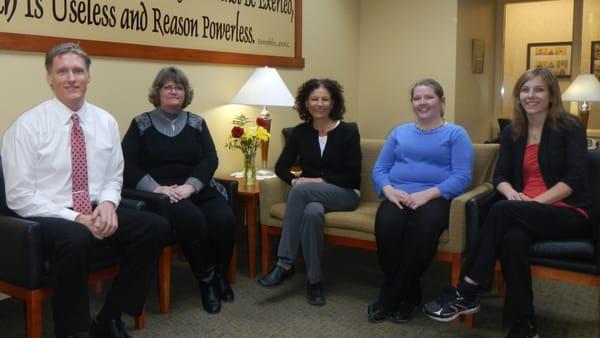 Dr. Corbett, nancy, Lynn, Cassie and Briana