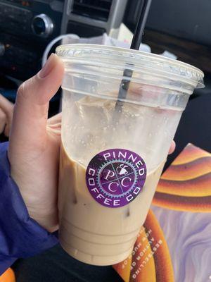 Iced oat milk vanilla