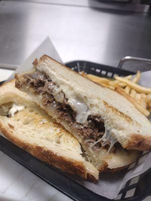 French dip panini