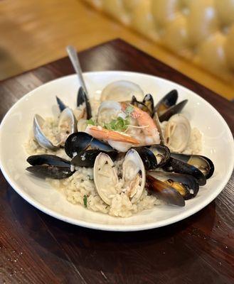 Seafood risotto